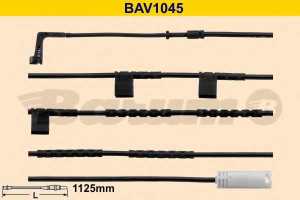 BARUM BAV1045 Скоба тормозного суппорта BARUM для MINI