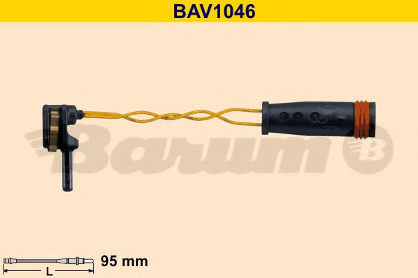 BARUM BAV1046 Тормозные колодки для MERCEDES-BENZ SLR