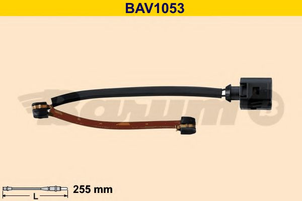 BARUM BAV1053 Скобы тормозных колодок для PORSCHE