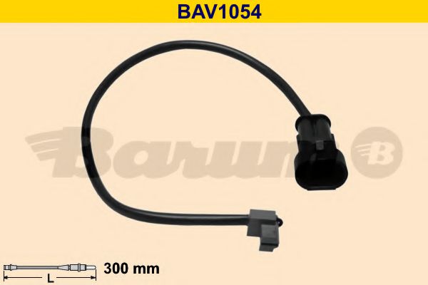 BARUM BAV1054 Тормозные колодки BARUM для IVECO