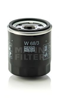 MANN-FILTER W683 Масляный фильтр для TOYOTA IQ