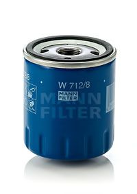 MANN-FILTER W7128 Масляный фильтр MANN-FILTER для PEUGEOT