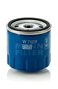 MANN-FILTER W7129 Масляный фильтр MANN-FILTER для PEUGEOT