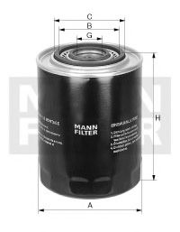MANN-FILTER W9159 Масляный фильтр MANN-FILTER для FORD