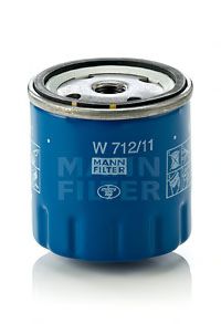 MANN-FILTER W71211 Масляный фильтр MANN-FILTER для PEUGEOT