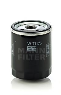 MANN-FILTER W7126 Масляный фильтр MANN-FILTER 