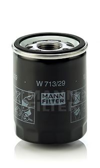 MANN-FILTER W71329 Масляный фильтр MANN-FILTER для LAND ROVER