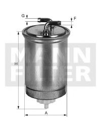 MANN-FILTER WK84214 Топливный фильтр для CHEVROLET S10