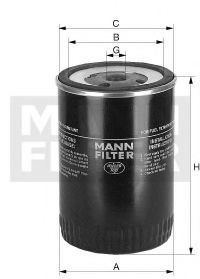 MANN-FILTER WK1124 Топливный фильтр для VOLKSWAGEN VOLKSBUS