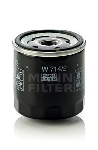MANN-FILTER W7142 Масляный фильтр для FIAT CINQUECENTO
