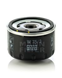 MANN-FILTER W753 Масляный фильтр для RENAULT MODUS