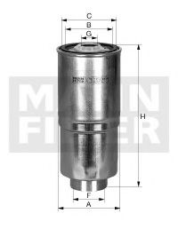MANN-FILTER WK9201 Топливный фильтр для KIA BONGO