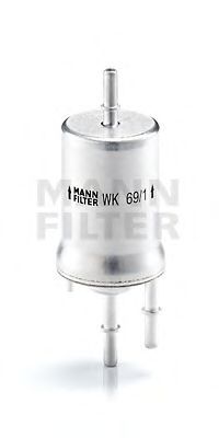 MANN-FILTER WK691 Топливный фильтр MANN-FILTER 