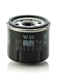 MANN-FILTER W66 Масляный фильтр MANN-FILTER для NISSAN