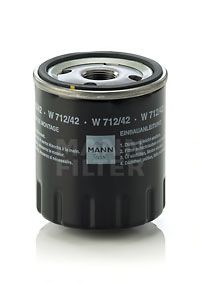 MANN-FILTER W71242 Масляный фильтр MANN-FILTER 