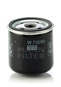 MANN-FILTER W71280 Масляный фильтр MANN-FILTER для SAAB