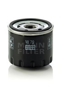 MANN-FILTER W79 Масляный фильтр для RENAULT CLIO 2 фургон (SB0/1/2)