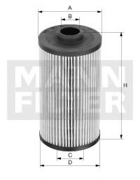 MANN-FILTER HU9328x Масляный фильтр MANN-FILTER для FORD