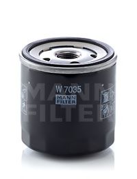 MANN-FILTER W7035 Масляный фильтр MANN-FILTER для DODGE