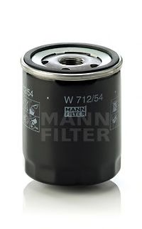 MANN-FILTER W71254 Масляный фильтр MANN-FILTER для VOLKSWAGEN