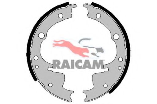 RAICAM 2024 Ремкомплект барабанных колодок RAICAM 