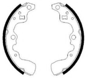 RAICAM 2970 Тормозные колодоки 