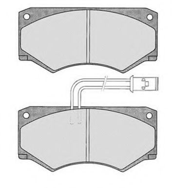 RAICAM RA01984 Тормозные колодки RAICAM для IVECO