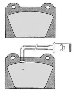 RAICAM RA02200 Тормозные колодки RAICAM 