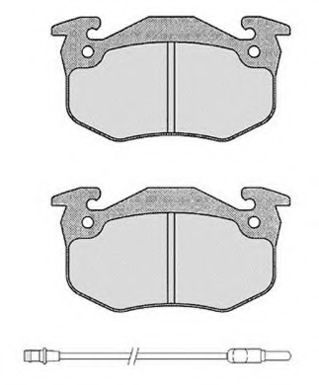 RAICAM RA02563 Тормозные колодки RAICAM для CITROEN