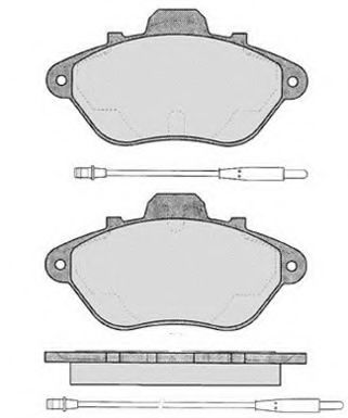 RAICAM RA05380 Тормозные колодки RAICAM для PEUGEOT