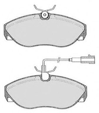 RAICAM RA06171 Тормозные колодки RAICAM для CITROEN