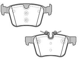 RAICAM RA11210 Тормозные колодки RAICAM для LAND ROVER