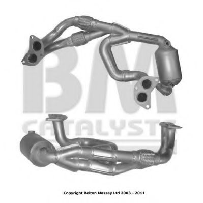 BM CATALYSTS BM91548H Катализатор для SUBARU (Субару)