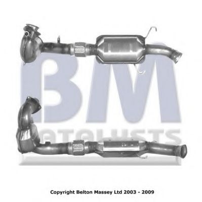 BM CATALYSTS BM90867 Катализатор для SAAB 9-3