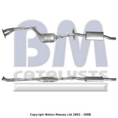BM CATALYSTS BM91202H Катализатор для BMW