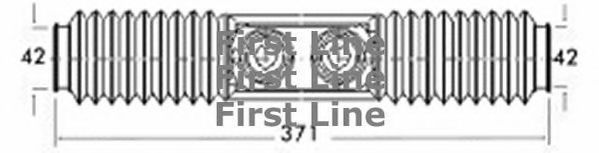 FIRST LINE FSG3161 Пыльник рулевой рейки для LADA