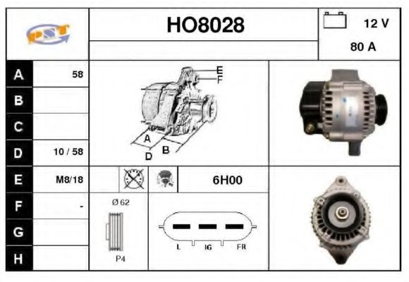 SNRA HO8028 Генератор SNRA 