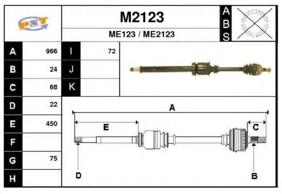 SNRA M2123 Сальник полуоси SNRA для MERCEDES-BENZ