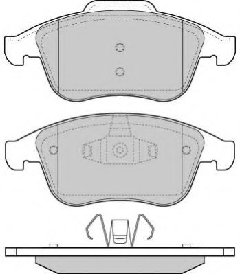 FREMAX FBP1581 Тормозные колодки FREMAX для TOYOTA