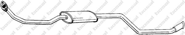 289-651 BOSAL Средний глушитель выхлопных газов 289-651 BOSAL Средний глушитель выхлопных газов