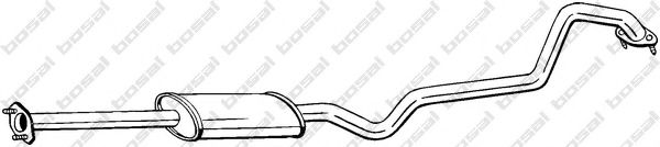 288-099 BOSAL Средний глушитель выхлопных газов 288-099 BOSAL Средний глушитель выхлопных газов