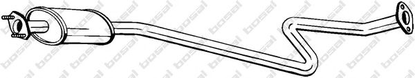 283-195 BOSAL Средний глушитель выхлопных газов 283-195 BOSAL Средний глушитель выхлопных газов
