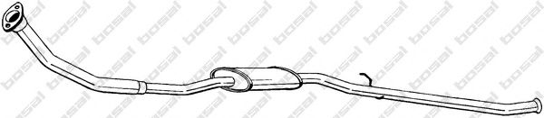 290-839 BOSAL Предглушитель выхлопных газов 290-839 BOSAL Предглушитель выхлопных газов