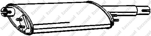 190-637 BOSAL Предглушитель выхлопных газов 190-637 BOSAL Предглушитель выхлопных газов