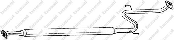 284-005 BOSAL Средний глушитель выхлопных газов 284-005 BOSAL Средний глушитель выхлопных газов