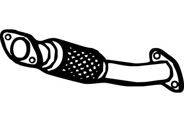 FENNO P2676 Труба выхлопного газа 