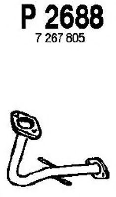 FENNO P2688 Труба выхлопного газа 