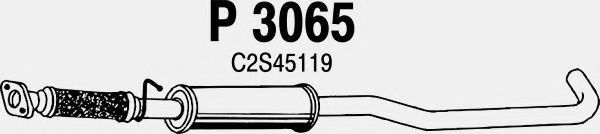 FENNO P3065 Глушитель выхлопных газов для JAGUAR X-TYPE