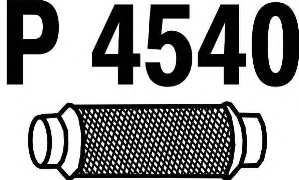 FENNO P4540 Труба выхлопного газа 