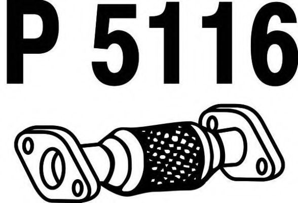 FENNO P5116 Труба выхлопного газа 